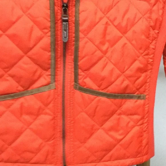 Ralph Lauren sport quilted jacket hunters orange travel cowgirl REMF holiday - Picture 4 of 7
